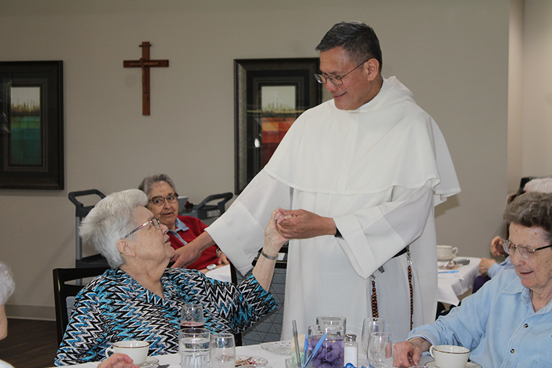 Rosemary Smith RSM and Fr. Gerard Timoner OP