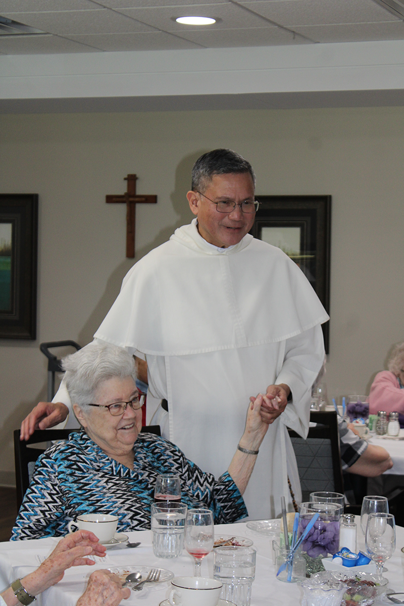 Rosemary Smith RSM and Fr. Gerard Timoner OP